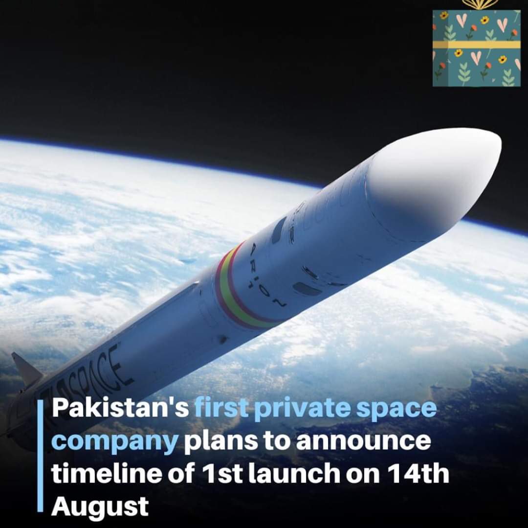 SKha_n's tweet photo. #FromPakistanToSpace
Founder & CEO of Pakistan's first pvt #space company, The Rocket & Satellite Company, SamiUllahKhan announced, "Although a lot of work have to do but still on #14thAugust2020, I will share the expected date/timeline of our 1st launch. InshaAllah". @paksami https://t.co/iexoxnlEXv