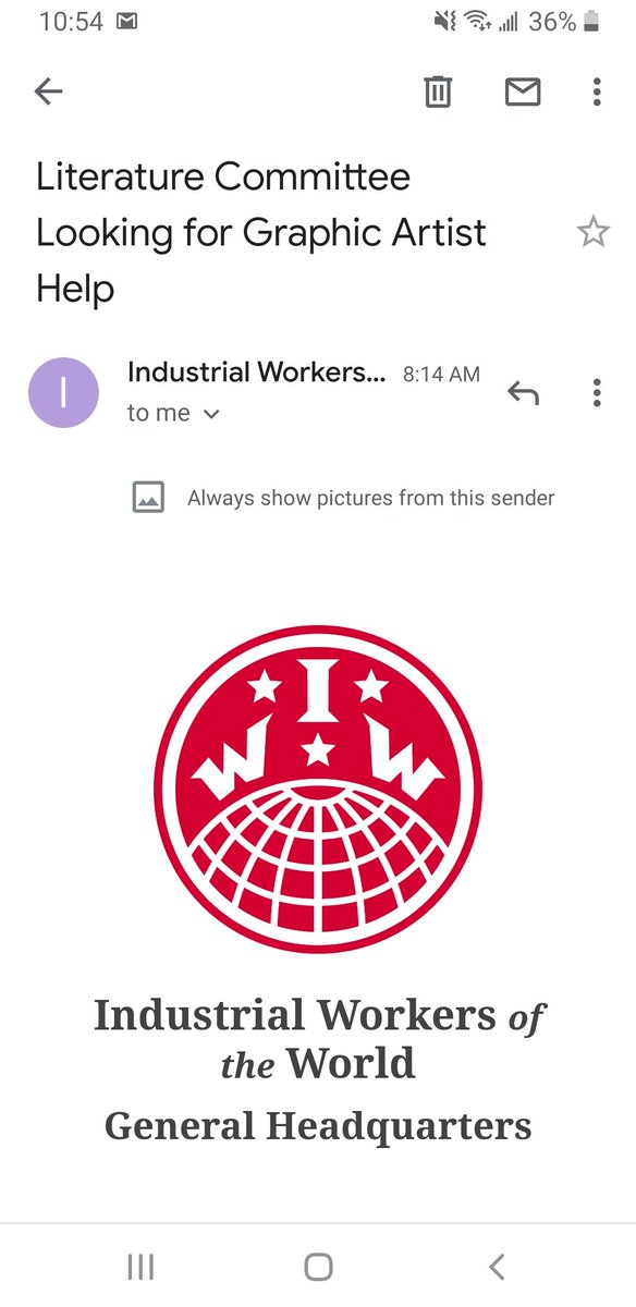 StillSashaBear's tweet photo. A breif update:
Exactly a month ago I joined the IWW. My membership was confirmed last week. Today, I received an email asking if I was interested in paid graphic design work.
I currently pay $6/month to be part of #onebigunion full of opportunities. #UnionizeComics https://t.co/M4I5bB6obq