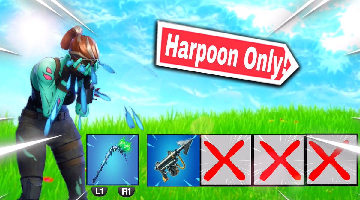 SNZ_JACK_YT's tweet photo. Harpoon Only Challenge. (Free) Thumbnails here!  #Free #Fortnite #Aquaman #FortniteArt #fortnitethumbnail #Thumbnail #GhoulTrooper #HarpoonGun https://t.co/xmk1GWSEpK