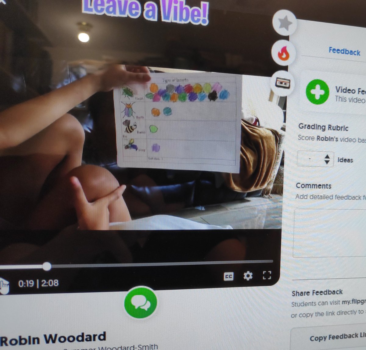 RowenaRabaya's tweet photo. Showcasing my kids' Flipgrid submissions 🤩Insect Picture Graph & 2D shape attributes in their Fave Animal♥️#CampHauntedHills #ChooseYourLanding #AldineSummer #edventure_AISD @MaryCrismon @norman_dionisio @DrAnnHill1 @MrsStredic https://t.co/pW7lNGqVm5