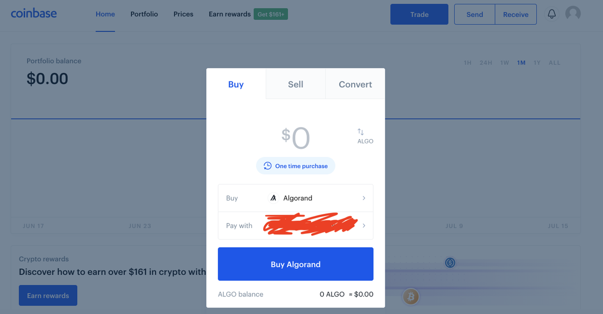 SatoshiFlipper's tweet photo. $ALGO already on #Coinbase https://t.co/LJW7imW1Ee