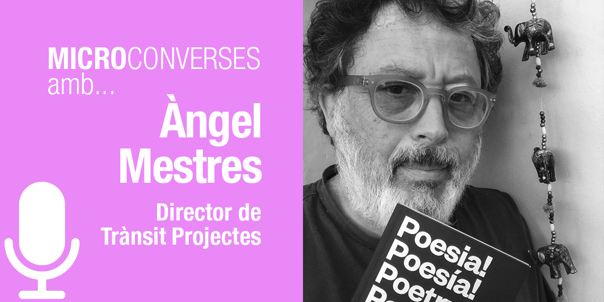 flicfestival's tweet photo. 🔊Àngel Mestres, director de @TransitCultura, parla amb Magalí Homs sobre la seva obsessió pels llibres en aquesta #MicroConversa de #RàdioFLIC. No us la perdeu! 
🎧👉https://t.co/yWyJEwyFbr https://t.co/1Dsfswu6Ke