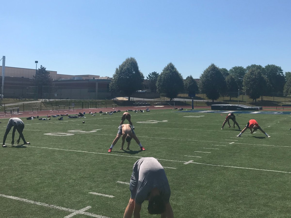 Climbing the Mountain.  10 Workouts in and still taking care of each other and business at hand.  Trojan Pride🏈😷💪🇺🇸 #RiseUpTrojans