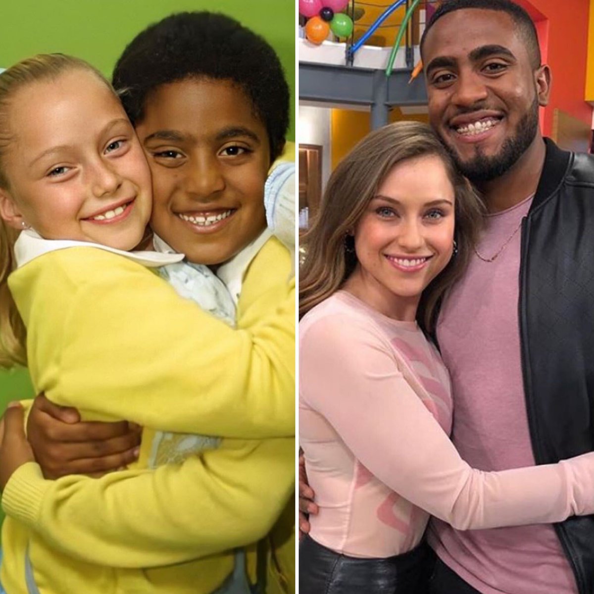 ElGordoyLaFlaca's tweet photo. Awwww ¡El #tbt más tierno que verán hoy! ❤️ Simoneta y Ángel de 'Vivan los Niños', ¿los recuerdan? 😍 https://t.co/IwyJvnDejY