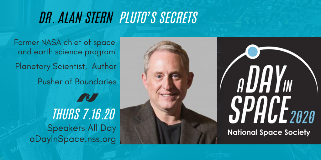 ISDC's tweet photo. Happening Now on #aDayInSpace✨Dr. Alan Stern on what it takes to get to #Pluto - both the personal journey and the NASA mission.
#imagination #persistence #precision https://t.co/LFBRdcmYgB