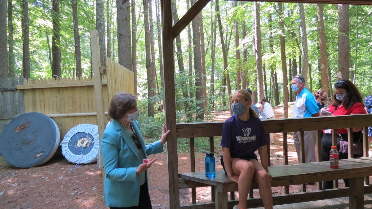 MVYMCA's tweet photo. Great tour this morning at @Camp_Otter with NH @senatorshaheen, reps from the NE and NH Camp Associations and MA and NH Alliances of YMCAs! Now more than ever, camps need advocates to keep providing services to kids, families and communities. #mvymca #ForABetterUs https://t.co/CrCIHcjSgL