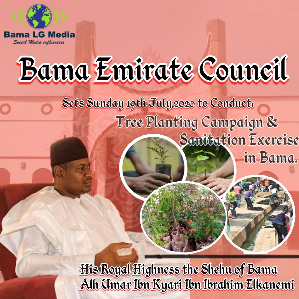 bamalgmedia's tweet photo. @ACCRECMaiduguri Field Office, informed the @BamaCouncil of the opportunities abound with the propagation of Jatropha plant for its socio-economic &amp; environmental benefits, He declared, 19th July, 2020 to conduct TREE PLANTING CAMPAIGN &amp; SANITATION EXERCISE #Bama #ClimateChange https://t.co/5YNAUNI65k