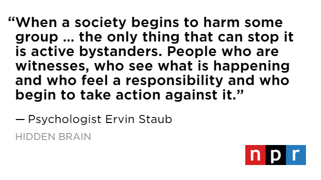 HiddenBrain's tweet photo. Do ordinary people have the power to combat hatred and intolerance?

Ervin Staub, a Jewish psychologist who narrowly escaped the Holocaust, says we do.

🔊 https://t.co/VPL9Fh4BNZ https://t.co/PaNhRNmuJb