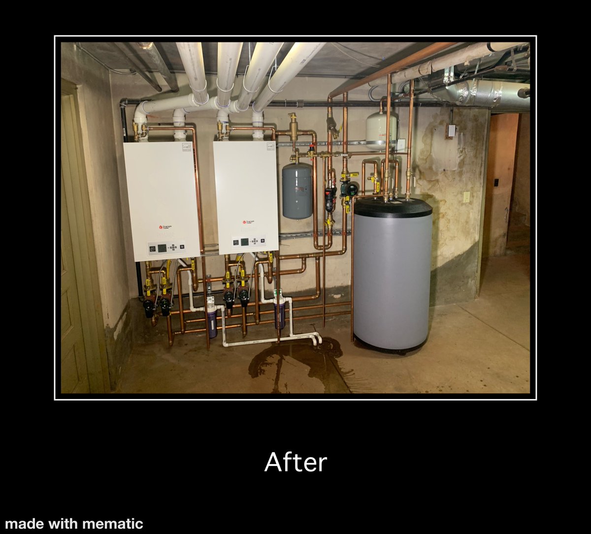 TriangleTube's tweet photo. A #TBT wouldn’t be complete without a #TriangleTube retrofit! Check out this awesome double #Prestige and #Smart install from JR Whitney Plumbing Company Whitney plumbing! If you have an install to show off, send it to us and we’ll send you a shirt!
#HVACInstalls https://t.co/GIEZljiJTW