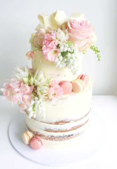 batterbakeeat's tweet photo. Semi-Naked Wedding Cake! #sfcakes #sfweddings #freshflorals #floralcake https://t.co/DtD4EY0fQX