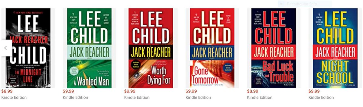 On my blog, I have summarized two dozen Jack Reacher books in about 300 words. Have mercy, <a href="/LeeChildReacher/">Jack Reacher Books</a>, I offer it as a fan. Reacher is coming to Amazon Prime Video. So put a toothbrush in your pocket. And shorten your sentences.

jcannonbooks.com/take-my-word-f…
