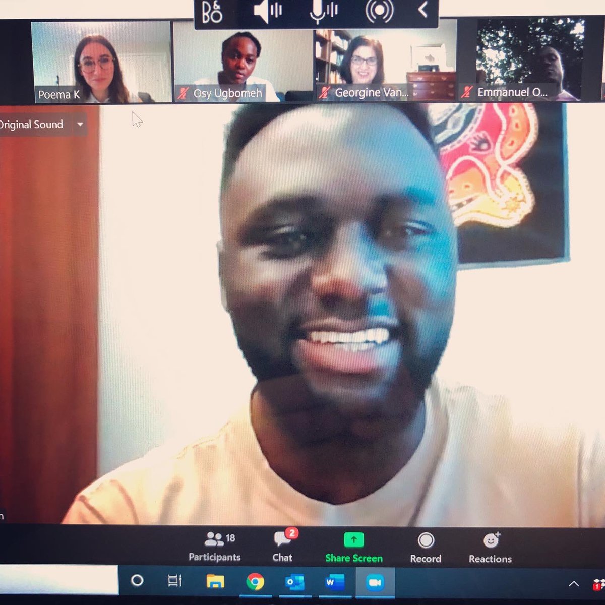 BoothUC's tweet photo. We just wrapped up our international student virtual event! Thanks so much to everyone who participated. We are excited to have you all as part of the Booth UC community. (Special thanks to Dr. Burke for dropping by!) #international #student #community #boothuctogether https://t.co/EzvQiMmz2V