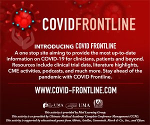 MLG_CME's tweet photo. MLG is proud to introduce COVID Frontline: Get the most up-to-date info on COVID-19 for clinicians, patients, and beyond. Resources include clinical trial data, CME activities, podcasts, and more. Stay ahead of the pandemic with COVID Frontline. #COVID-19

https://t.co/MMyxneqW4Q https://t.co/4VOiW0E52v