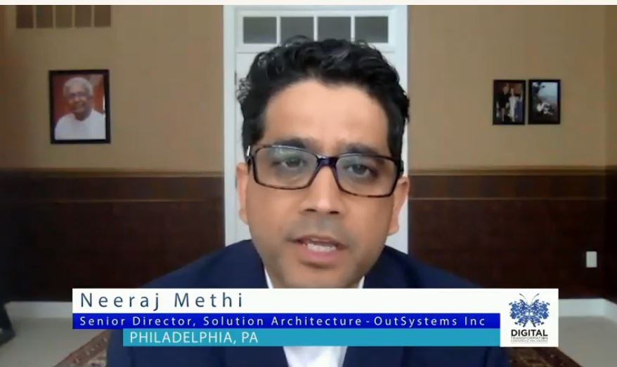 itbusinessca's tweet photo. Neeraj Methi from @OutSystems is moderating Three CIO’s: Three Transformation Stories  panel at the #DTAwards https://t.co/lPgsGZA36R