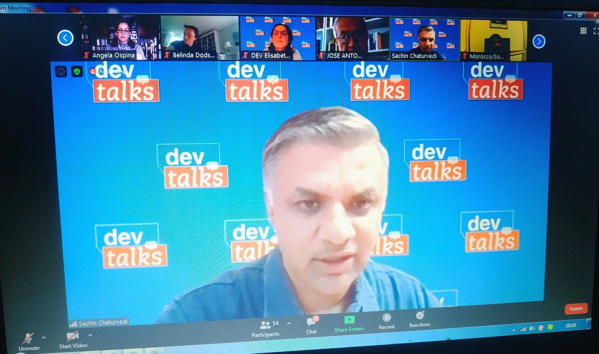 AmitK_PhD's tweet photo. @Sachin_Chat @OECD_Centre @mariopezzini @OECDdev @DACchairOECD @RTandon_PRIA @gsachdevajnu @AkhileshIFS @FIDC_NewDelhi @RIS_NewDelhi Wht a fascinating & rich discussion by d stalwarts of #DevptCooperation!
"Thr is an imperative to discuss #Ethics of #Devpt post #COVID19... partnership in #STI is req. fr #GlobalPublicGood...Need fr #Localisation of #Devpt...#AEI" exhorted Prof. @Sachin_Chat,DG,@RIS_NewDelhi https://t.co/rZYUvKbEuc