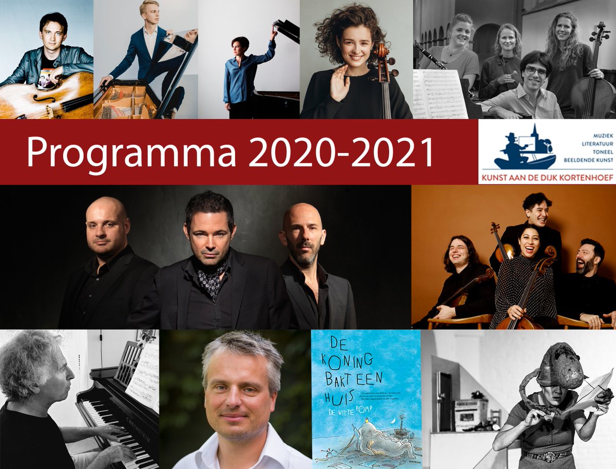 Het jaarprogramma 2020-2021 staat op onze website. kunstaandedijk.nl