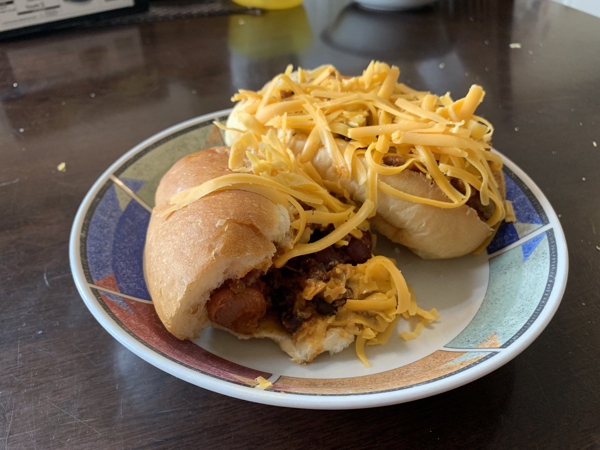 swseitz's tweet photo. Hey @BrentButt Just wondering if these are Corner Gas worthy. Love that show. #stillmakesmelaugh #cornergas #chilicheesedog #theruby https://t.co/rUkooqssVw