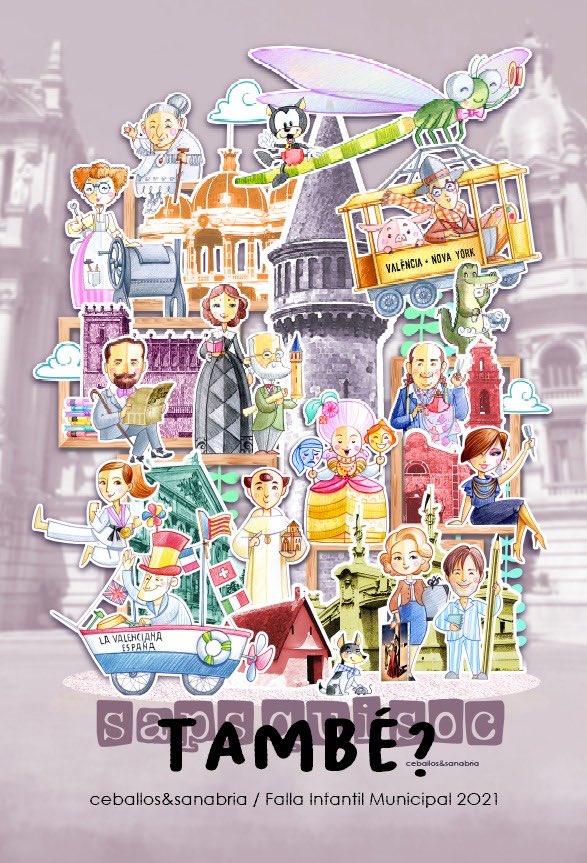 FallaMaestro240's tweet photo. FALLAS 2021 |

Esta tarde ha tenido lugar la presentación de los proyectos de las fallas municipales

▪️ Falla Municipal Infantil
Artista: Ceballos&amp;Sanabria
Lema: “També”

▪️Falla Municipal  
Artista: Alejandro Santaeulalia | Dulk
Lema: “protegeix allò que estimes”

#Fallas2021 https://t.co/4jwIFPuMcI