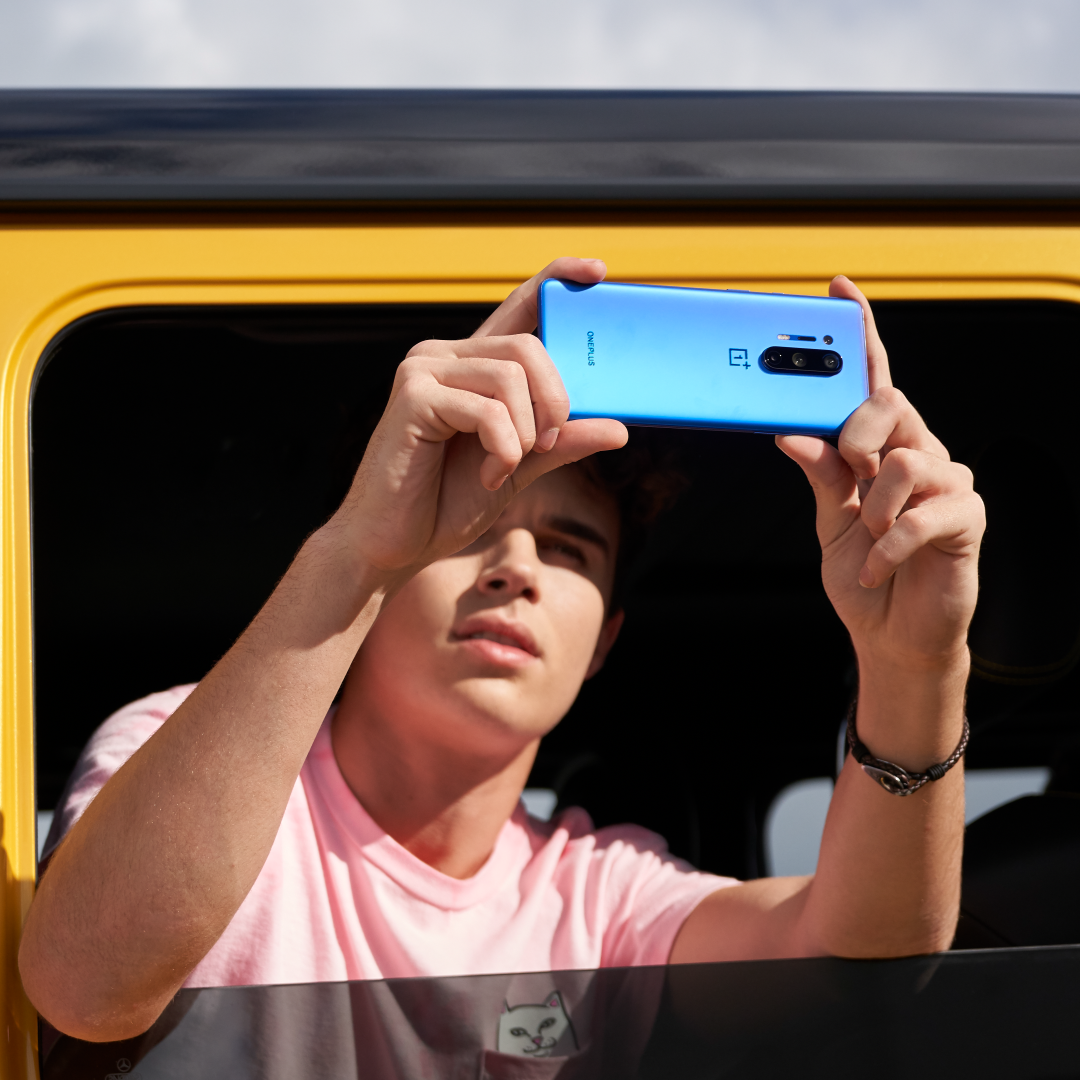 OnePlus_USA's tweet image. Videographer in training? Dynamic video on the #OnePlus8Series makes your footage more vibrant and detailed than ever ✨