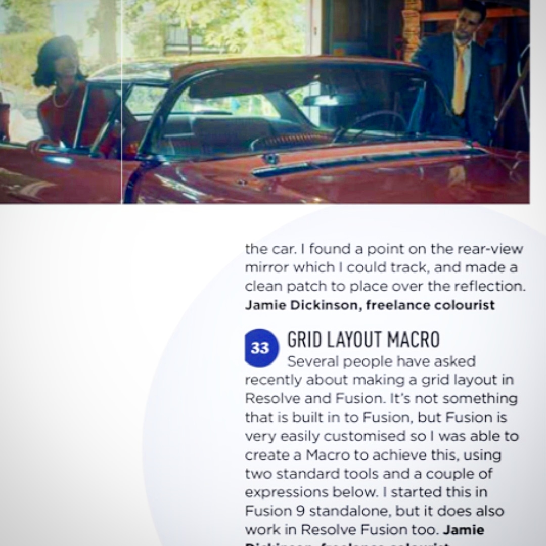 dickij10's tweet photo. I get a mention in @3DWorldMag
#vfx
#DaVinciResolve #BlackMagicFusion #Postchat #BMDFusion #Blackmagicdesign #colourgrading #colorgrading #contentcreation https://t.co/5lUlXZvKfi