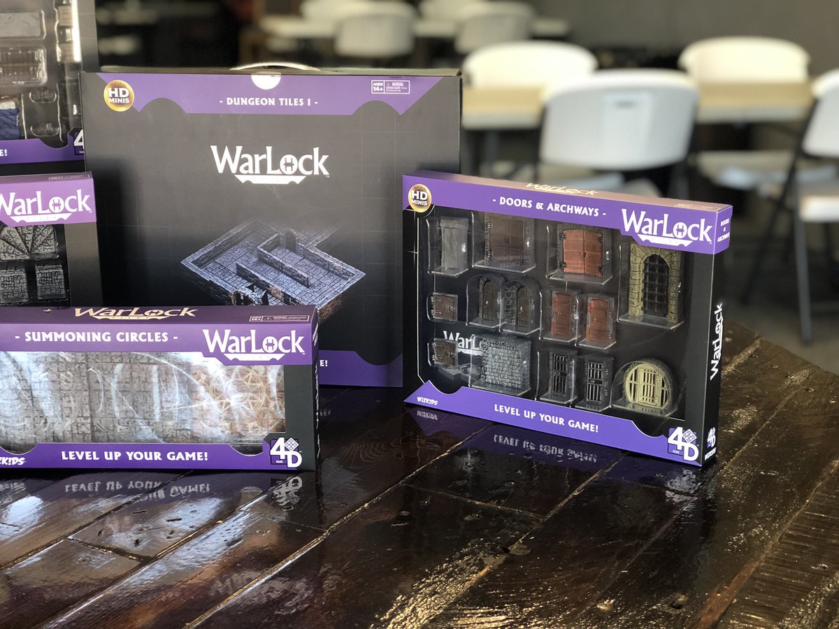 games_cdc's tweet photo. Warlock tiles are in!!!

Have you been looking for some cool dungeon tiles to spice up your D&amp;D sessions? Well, look no further! Wiz kids Warlock tiles are here! 

Come in and get your hands on all these awesome items before we run out!

#warlocktiles #wizkids #cdcgames https://t.co/tiFk2Pqqkx