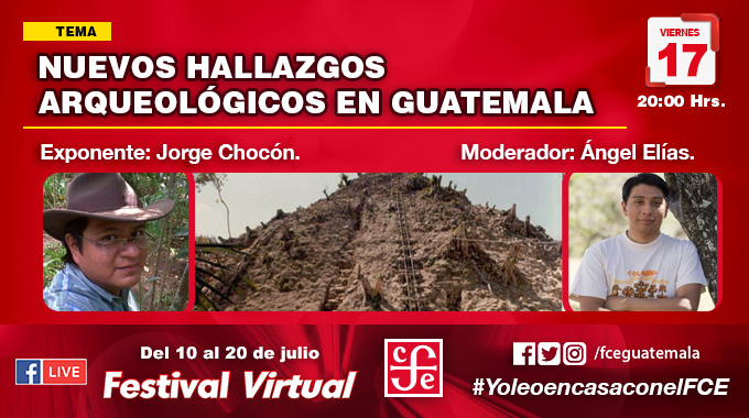 FCEGuatemala's tweet photo. Para que no extrañes #Filgua y sus actividades culturales.
Te invitamos a nuestro FESTIVAL VIRTUAL del 10 al 20 de julio desde nuestra fanpage @FCEGuatemala por #FacebookLive #LetrasSinFronteras #RepúblicaDeLectores https://t.co/bfll1w0HSo