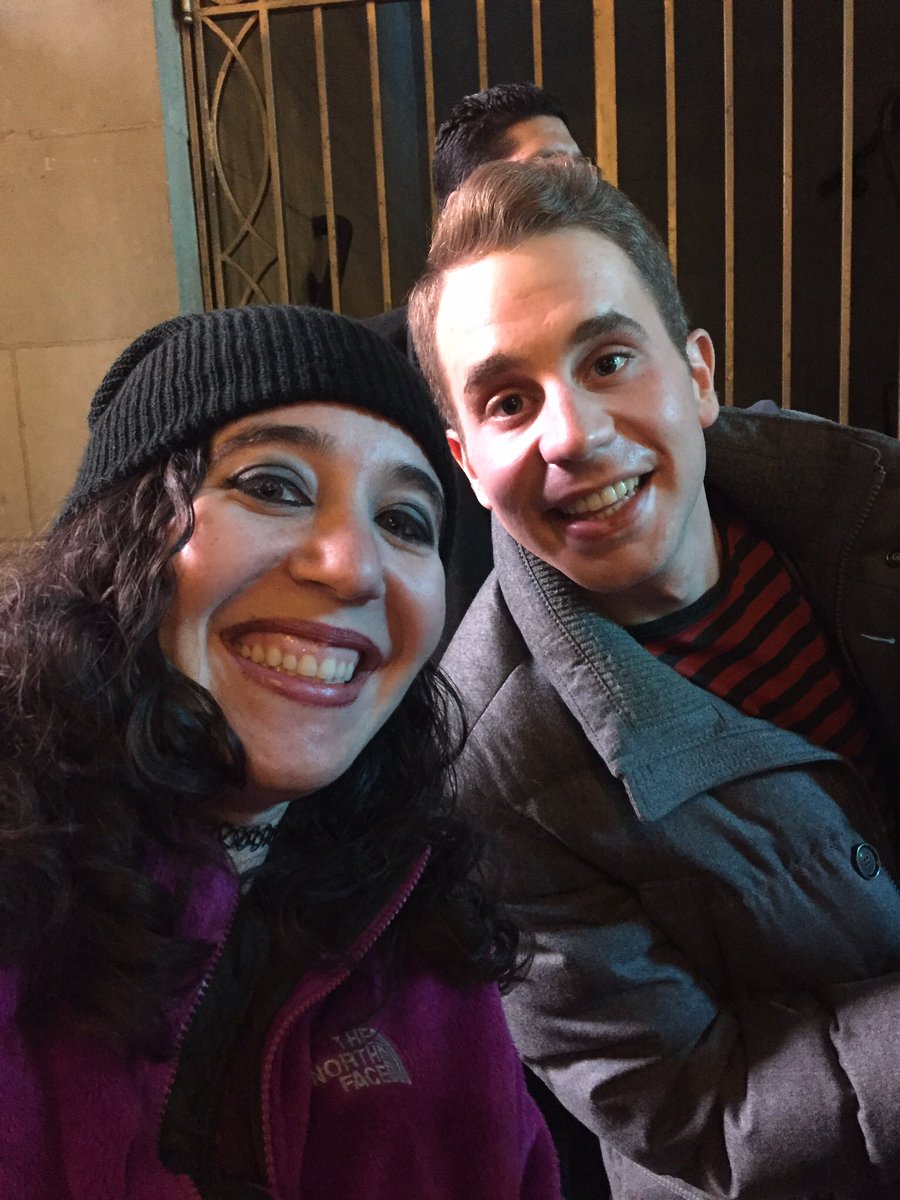 I have a whole album that is just photos of me with celebs. There are more I didn’t include in this thread. It’s a lot of theatre with some cons and other stuff thrown in  https://twitter.com/thatericalper/status/1282827279660453894