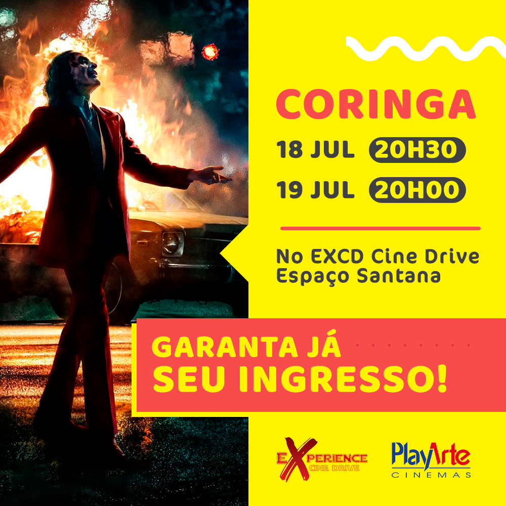 grupoplayarte's tweet photo. Olha Só! Tem mais Cinema Drive-In Chegando! Em parceria com a EXCD Cine Drive, a PlayArte está participando de mais uma operação Drive-In, dessa vez em São Paulo - SP (santana).
https://t.co/igPpiOpsoo
#excd #cinemadrivein #playarte #cinema #coringa #turmadamônicalaços https://t.co/9QRXpFrA2B