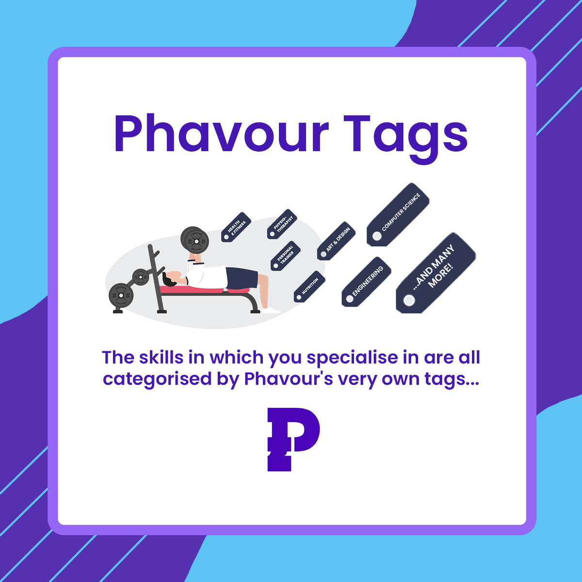 PhavourLtd's tweet photo. The best part about our Phavour tags is if you don't see one that defines your chosen skill - Let us know and we'll add it!🏷
https://t.co/ZPzdC0izVH
#tags #whatsyourtag #phavour #dousaphavour #doaphavour #skills #yourskills #oneofftask #freelance #parttime #makestudentsmoney https://t.co/QQhOQjSnCI