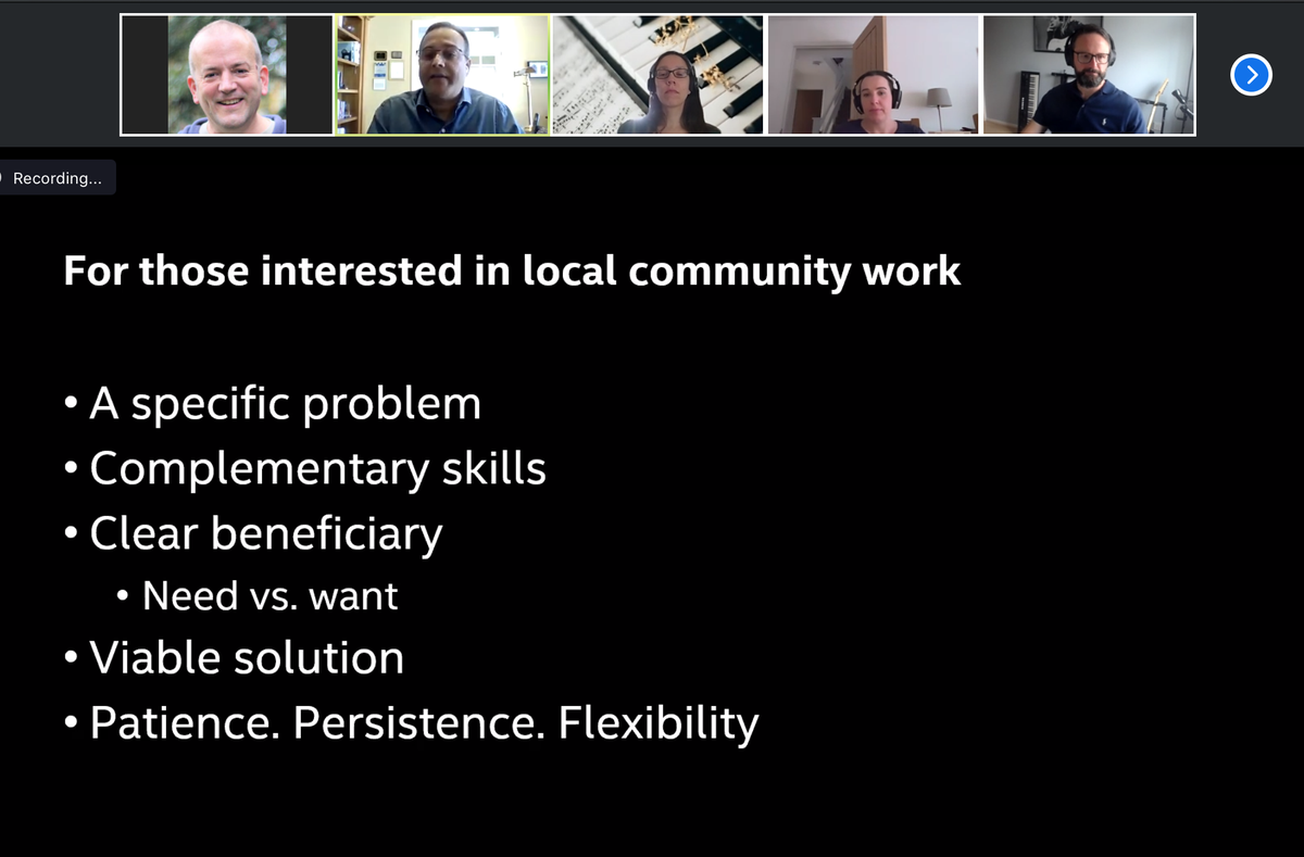 Cam_Agile_xchg's tweet photo. Interested in local community work? @kazihuque talks about what to look for - Social Intrapreneurship @ #CAEmeetup https://t.co/GKUcOlQ37O