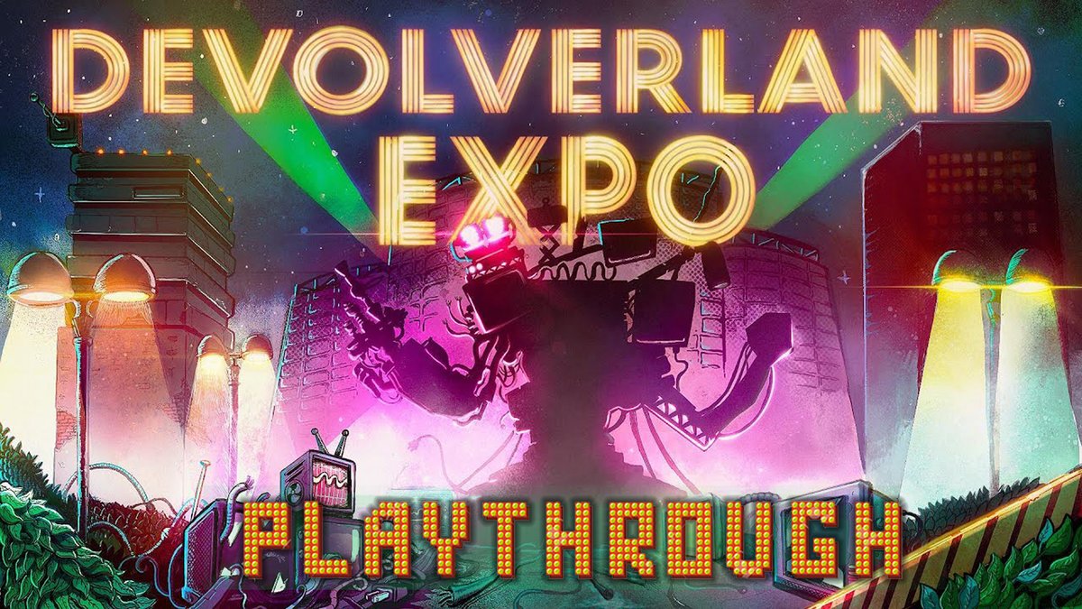 BloodyGoodRev's tweet photo. I never swear, but #DevolverlandExpo is FUCKING fantastic!
@devolverdigital managed to create the digital expo I've been dreaming of, hitting all the right notes. This is THE blueprint for digital events going forward!!
Watch it here:
▶️ https://t.co/YWc6OEculC https://t.co/LkIyb43iFr
