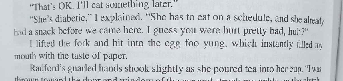 Long’s book is unusual, and in fact I hated it. It’s written in the first person, like a diary, and includes some quantity of irrelevant personal commentary, like what he was eating while conducting an interview. The ‘egg foo yung’ bit is hilarious, it reads like parody.