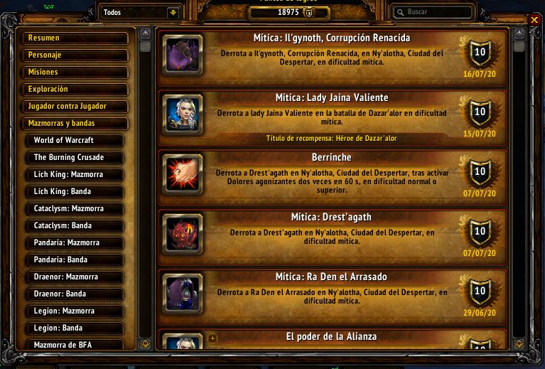 Jorgumagames's tweet photo. ¡Mira mi captura de pantalla de World of #Warcraft! 10/12 lest goooooooo #thegameover #dispellisgood https://t.co/mnrFxRD1ul