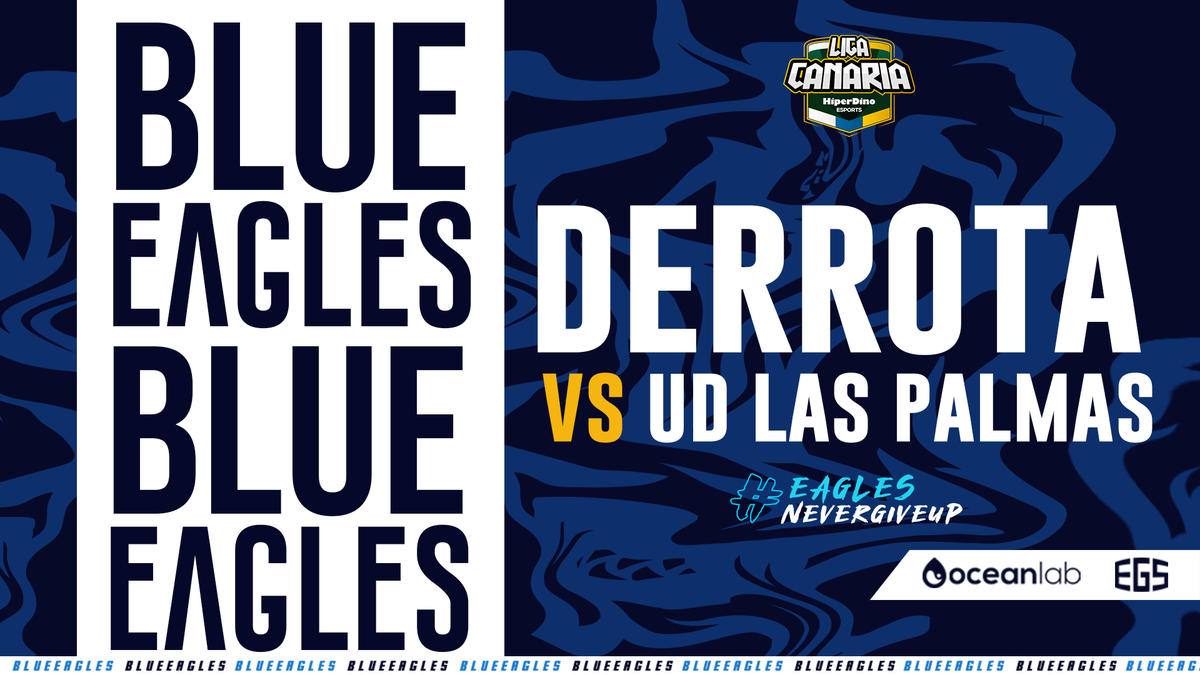 Derrota

🏆<a href="/LigaCanaria/">LIGA CANARIA</a> Dinoseries 
🆚<a href="/eSports_UDLP/">Las Palmas Unity 🔥</a> 
❌0-2

#EaglesNeverGiveUp #LigaCanariaHD