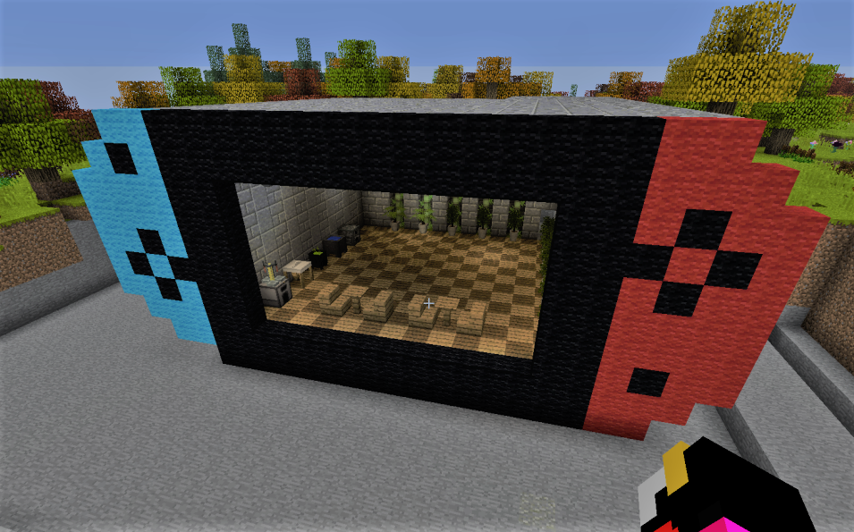 Devilish_QT's tweet photo. I'm having a blast in the lands of the mines! Lots of derping and squealing to be had on my private server. LMAO. Just built one of my daughters a new house at her base. I can't wait for her to move in. LOL #MinecraftJava #ModdedMinecraft #Minecraft #MinecraftAddicted https://t.co/TMoD9piJEp