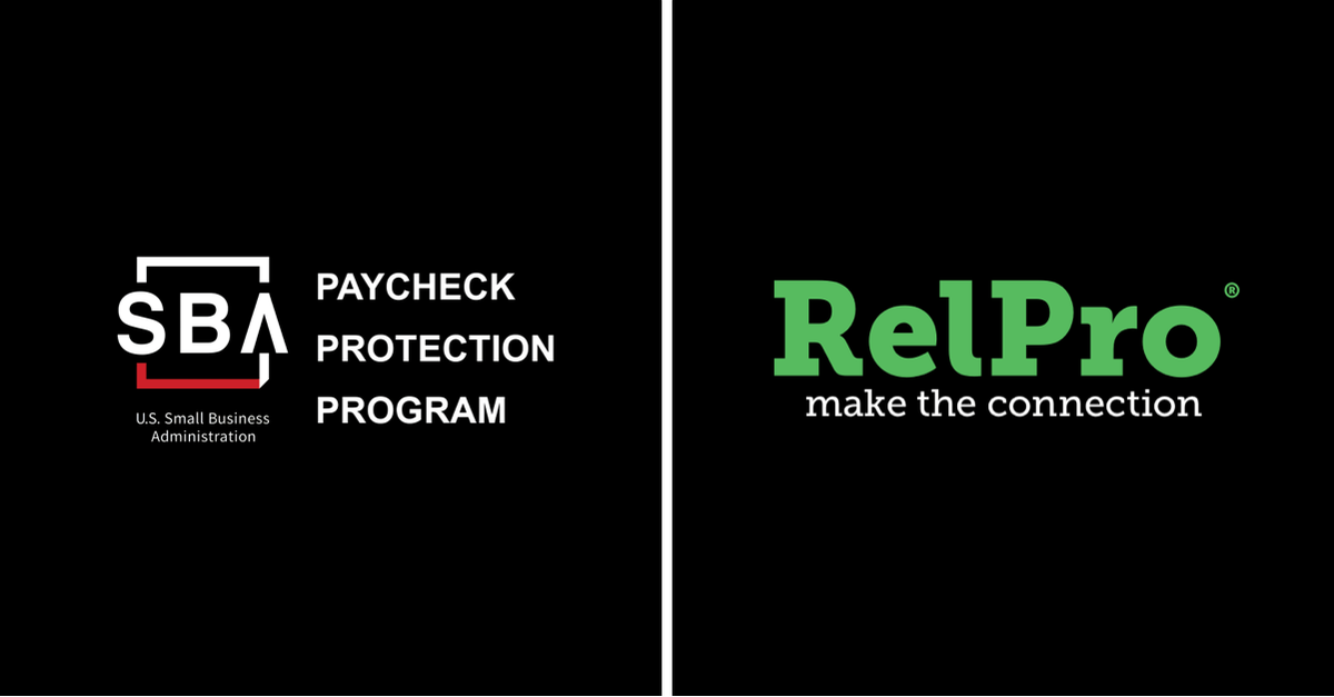RelPro is AGILE for our clients in Financial &amp; Professional Services! We've integrated the recently-released #SBA #PPP loan data so Bankers &amp; Advisors can quickly find the 660k companies who received loans of >$150k to find prospects and executives. bit.ly/3957evC