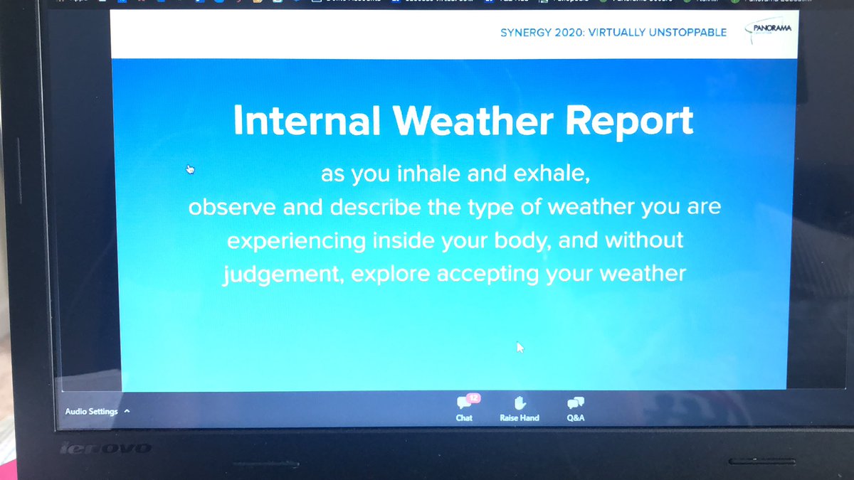 gdowns79's tweet photo. Practicing Internal Weather Reporting with @SynergyMDCPS #Synergy2020 @dtbprep 💆🏽‍♀️ https://t.co/Tnvp52U2on