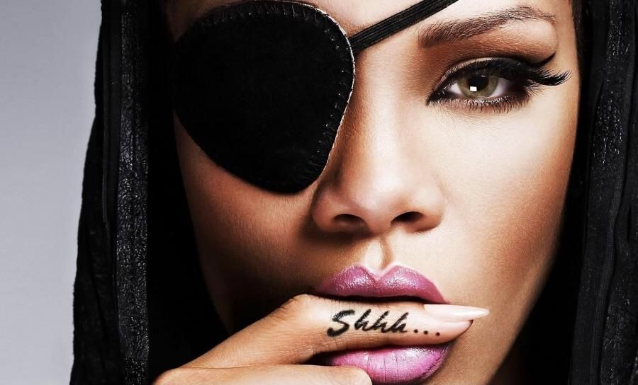 17. The Shhh tattoo is usually associated with sisters of light or the Phoenician goddesses. A Mother Goddess oversees the witches covens in an area and coordinates events through those covens. Rhianna is likely a Mother Goddess.  #Shhh  #Rihanna  #illuminati  #MotherGoddess