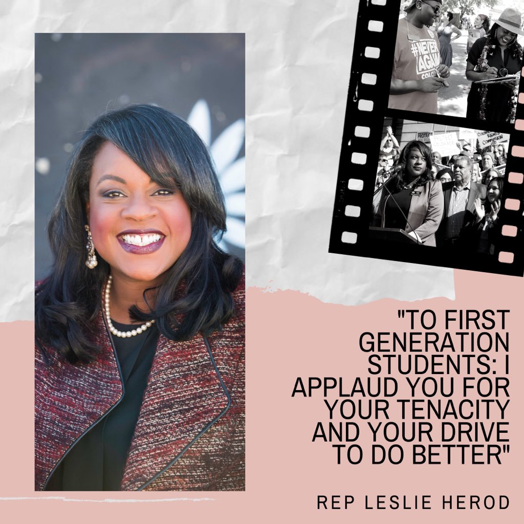 Generac1On's tweet image. Our next episode features CO State Representative: Leslie Herod‼️ Through our conversation available this Monday, we see her immense values in the community, activism, friendship, hard work, and societal welfare