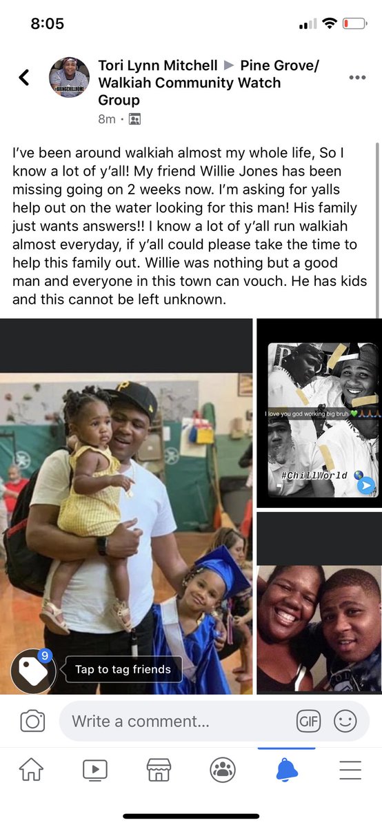 _Torilynnnn's tweet photo. We all came together in prayer and Dustin and Erica were found. Now let’s find chill ❤️💯 Not giving up! https://t.co/dqnokKRYI5