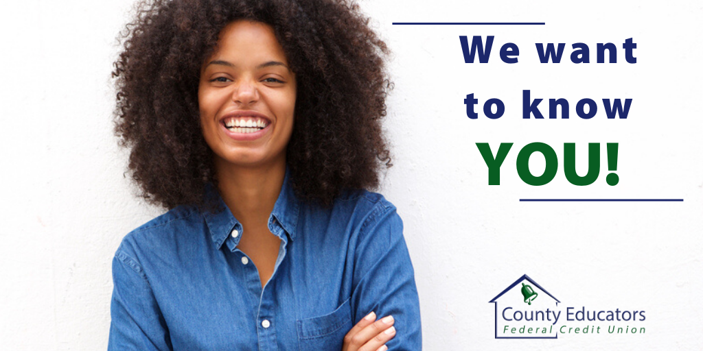 CountyEducators's tweet photo. Happy National Get to Know Your Members Day! ๐ At #CountyEducatorsFCU, we pride ourselves on getting to know every member. Tell us a fun fact about yourself in the comments! ๐
#SomersetCountyNJ #NewJersey #UnionCountyNJ #NewJerseyLife https://t.co/LHyhGeTh4N