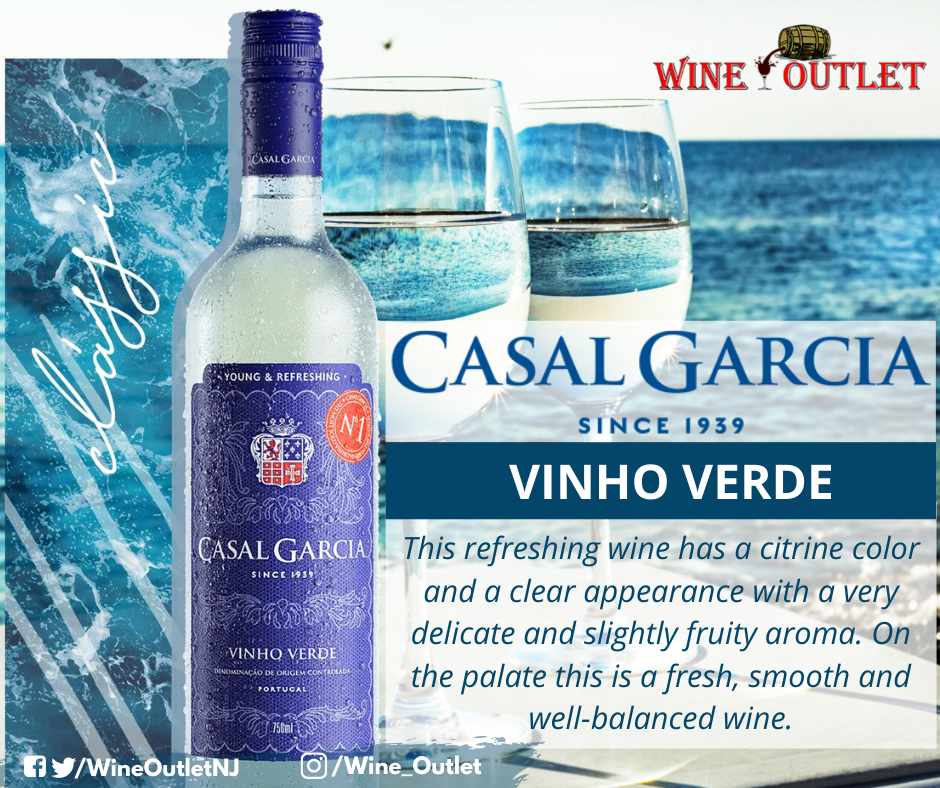 WineOutletNJ's tweet photo. Casal Garcia Vinho Verde
#whitewine #summerwine #refreshing #casalgarcia #vinhosdeportugal
#casalgarciavinhobranco #vinhoverde #vinhoverdewines #wineportugal #winesofportugal #wineoutlet #wall #manasquan #pointpleasant #pointpleasantbeach #secaucus #bordentown https://t.co/WI9ZS5kC58