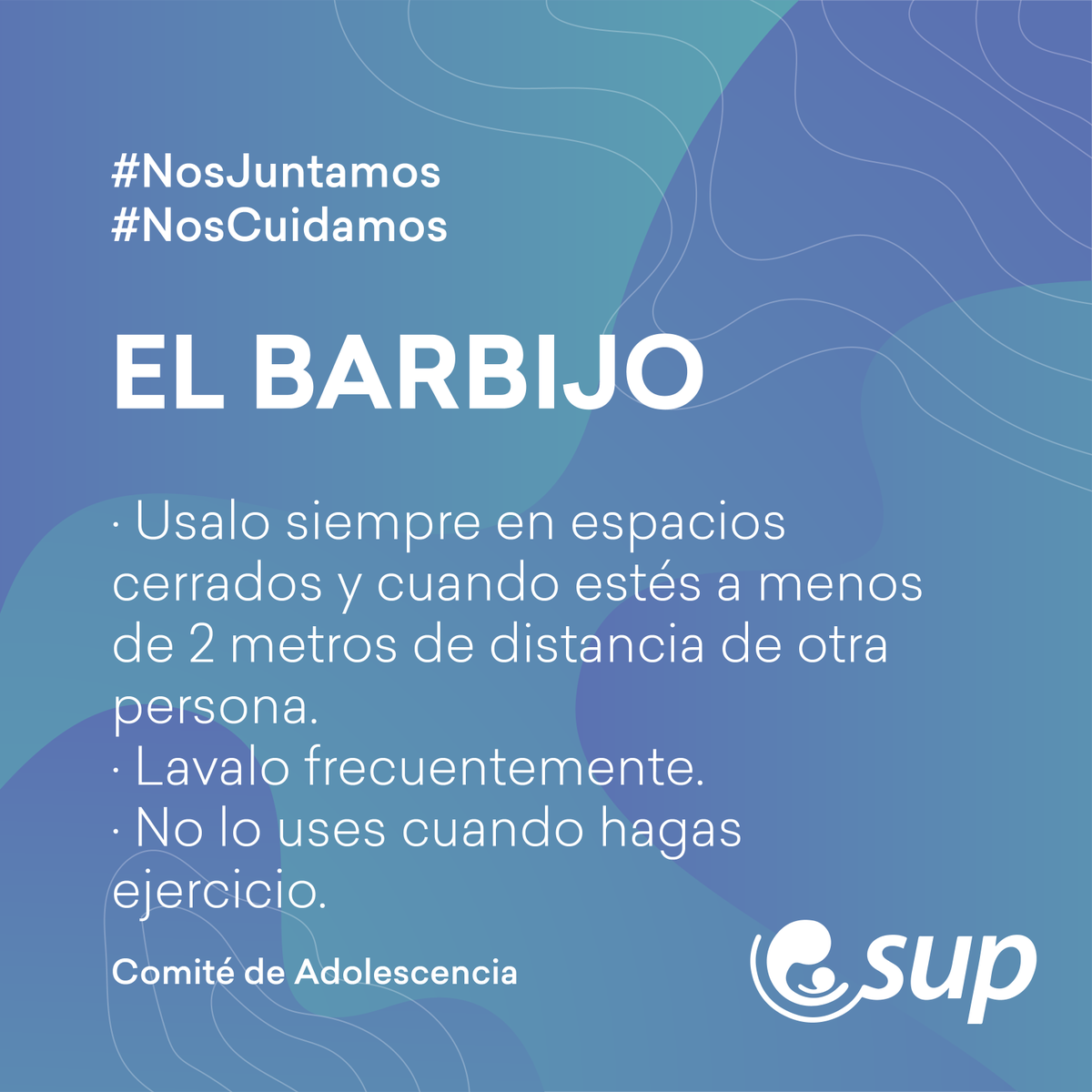 SUP_uruguay's tweet photo. El Comité de Adolescencia de la SUP elaboró recomendaciones para los jóvenes en esta "nueva normalidad". Compartimos algunos mensajes. #NosJuntamos #NosCuidamos #COVIDー19 https://t.co/Gd9MyEPgbP