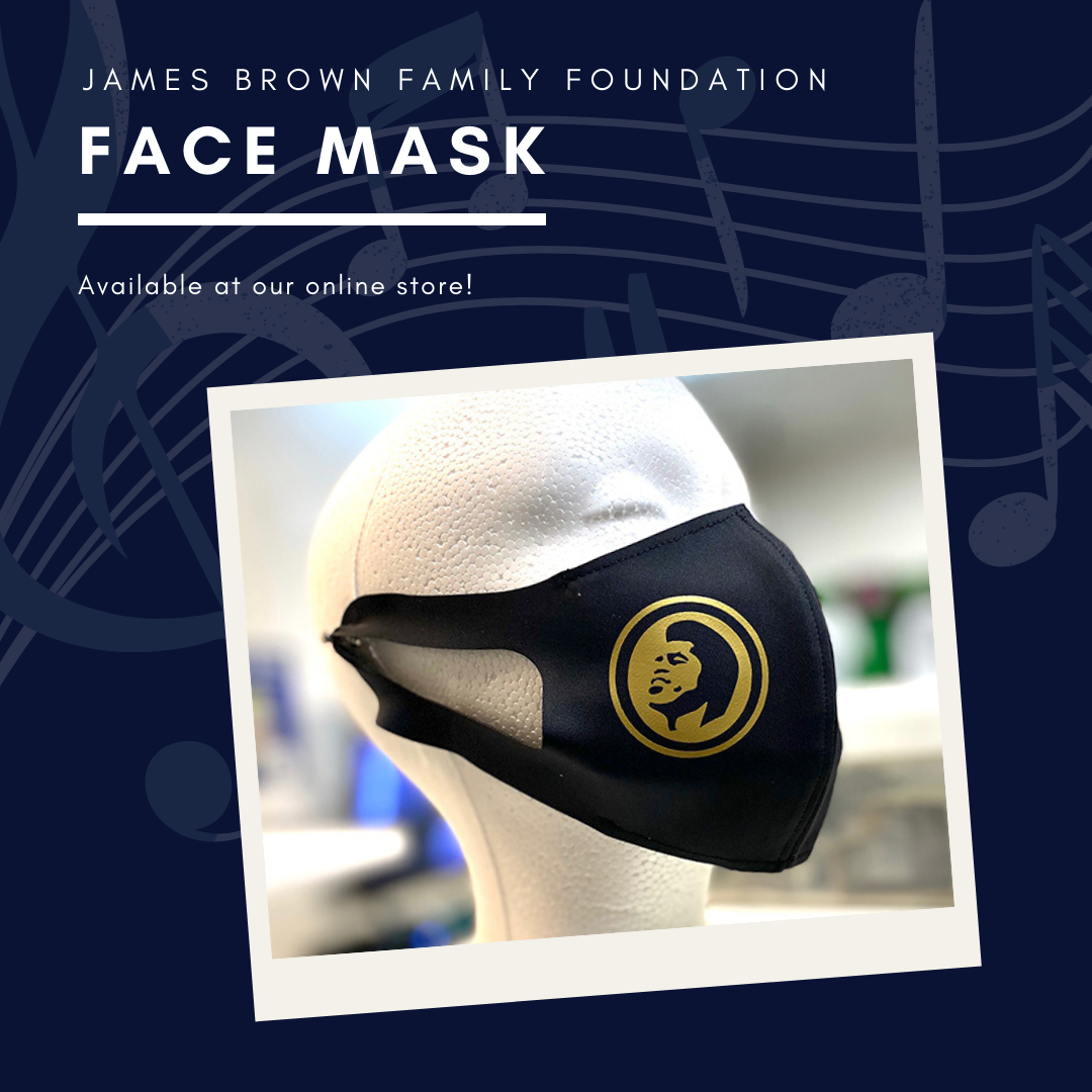 JAMPmusikschool's tweet photo. Protect yourself and everyone else with the JB Mask. All proceeds benefit students of James Brown Academy of Musik Pupils Scholarships. Shop today at https://t.co/wfUlSg7fPR
#safety #protectioncover #FaceMask #JamesBrownAcademy #JAMP https://t.co/UZDplMB7K8