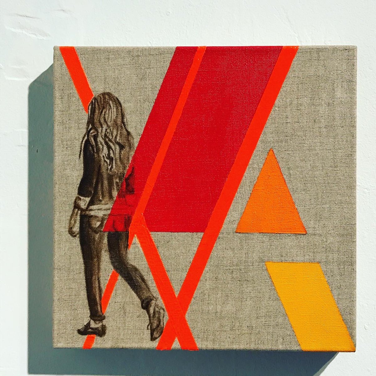 AndreaColtman's tweet photo. #throwbackthursday #aroomofonesown curated by #rhmmonks @nicoleprice34 @FionaGRoberts 

‘Neither Here, Nor There’ in  #inauguralshow #koppelcentral
#psychogeography #transience #nonplace #interstice #connect #disconnect #londonartist #oilonlinen #womeninart @KoppelProject #kunst https://t.co/Kb0FQ3R40J