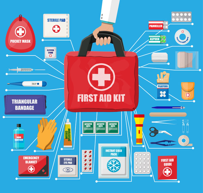 SureFireCPR's tweet photo. Are you prepared for an emergency? Our blog post, Essential First Aid Items For Your Car, can help you create your own first aid kit to keep in your car. Do you want to win a FREE gift card? Answer our Monthly Trivia question for a chance to win! https://t.co/Rf1HNWMB6A https://t.co/mMFFay35ZO