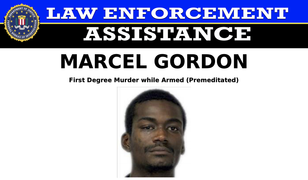FBI's tweet photo. The FBI​, @ATFHQ, @DCPoliceDept, and @USMarshalsHQ are seeking Carlo General and Marcel Gordon for their suspected role in the homicide of an 11-y​ear-old boy on July 4​. Visit https://t.co/QuvSf8MpKw ​or https://t.co/Hjd7Z58Wcu ​for info. ​Submit tips to https://t.co/iL7sD5efWD. https://t.co/G2HhPepRkX