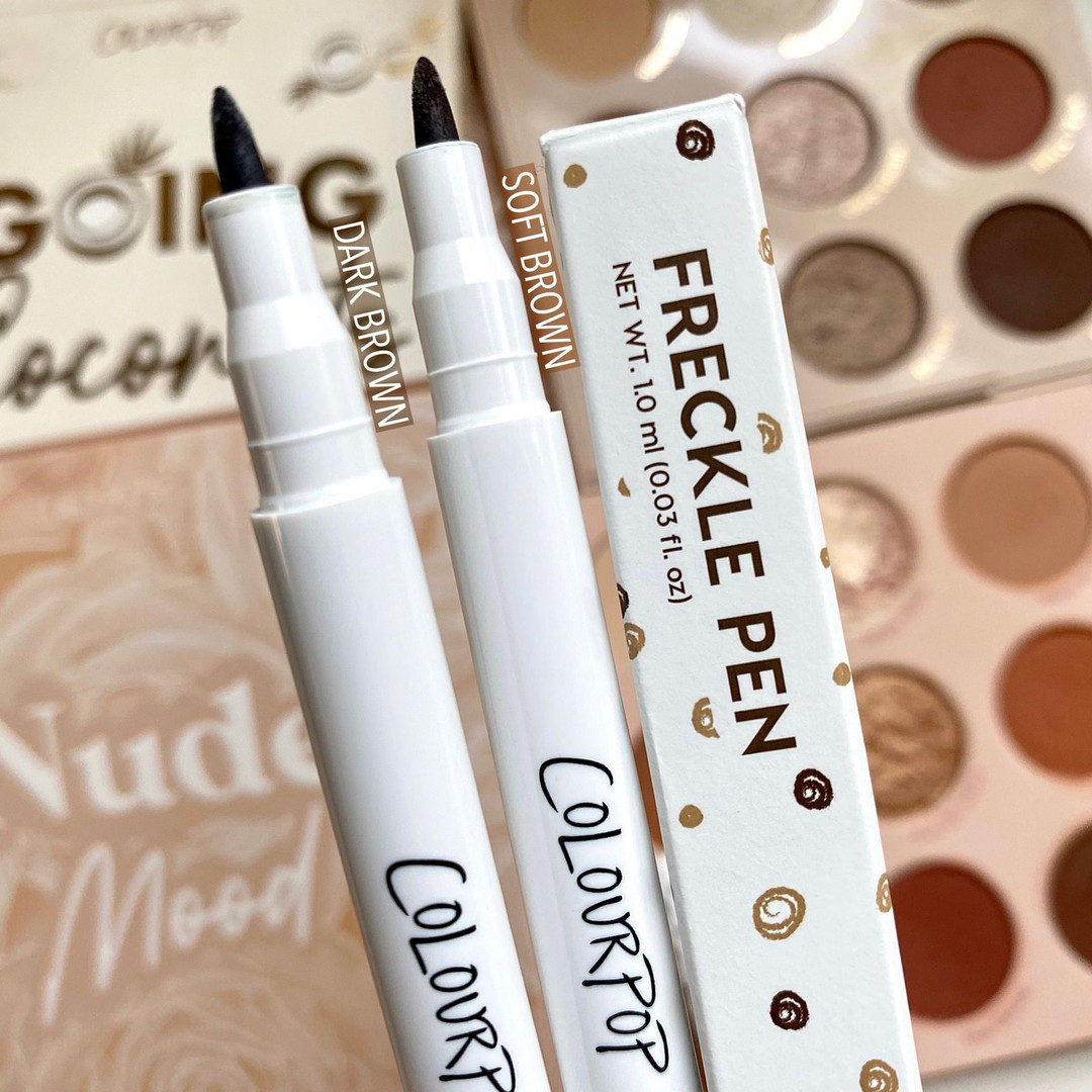✨#GIVEAWAY ✨

We are giving away our new freckle pen + $100 gift card to 5 lucky winners! For another chance to win enter on FB &amp; IG! 

To Enter: 
✨like &amp; RT 
✨Follow <a href="/ColourPopCo/">ColourPop Cosmetics</a> 

📸:makeupjustforfun