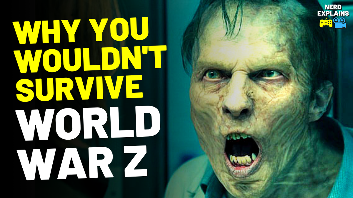 Nerd_Explains's tweet photo. In this video on #NerdExplains, We are here to find out, Why You Wouldn't Survive: #WorldWarZ.

Do you have the skills, the nerve, the decisiveness, the physique, a hero needs to survive? 

Check it out: https://t.co/JC7wjYEy3E

#bradpitt #zombies #survival @iammireilleenos https://t.co/qQsVQte39x
