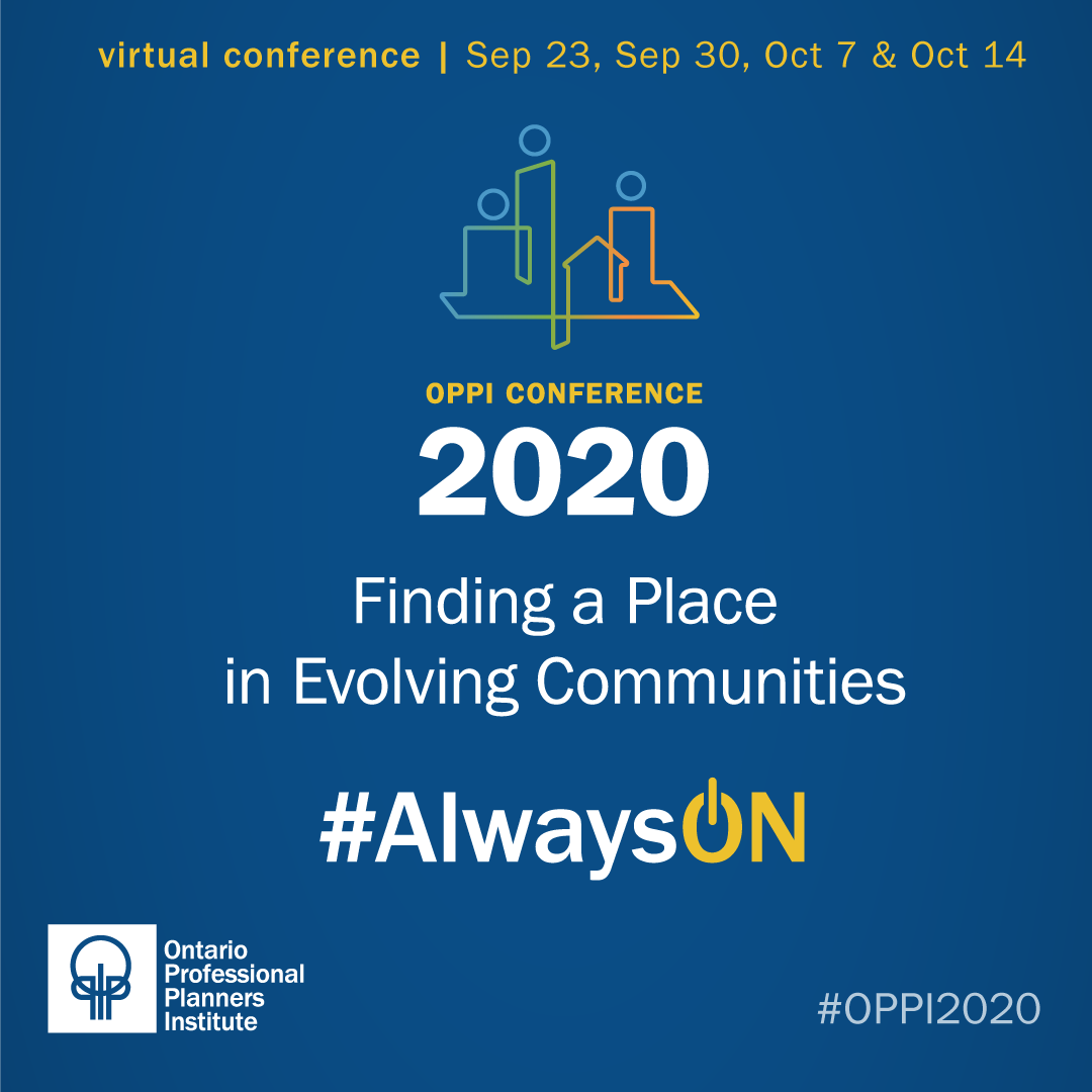 OntarioPlanners's tweet photo. Save the dates! OPPI's Annual Conference is official and it's not just a webinar. #OPPI2020 will be held on Sep 23, 30, Oct 7 &amp; 14. Delivered in a new virtual format, look forward to keynotes, breakout sessions &amp; networking. Registration details coming! https://t.co/SjgiUoLxWq https://t.co/GS7xaJAL54